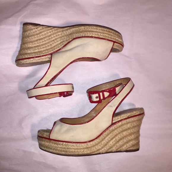 authentic HERMÈS platform wedge ESPADRILLE size 41 - Picture 8 of 8